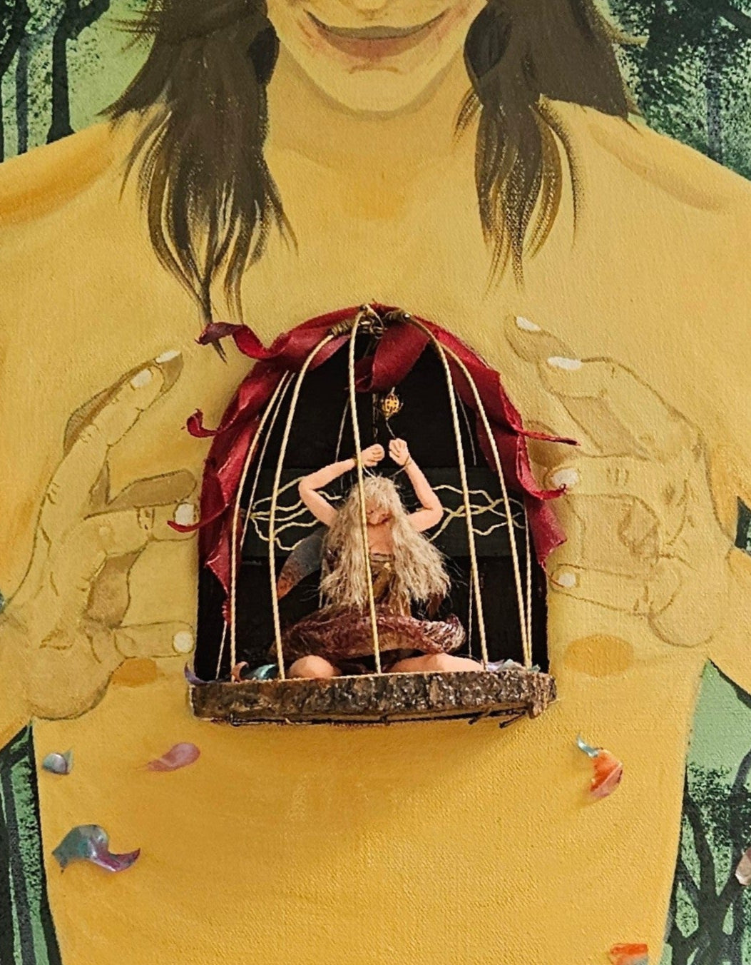 Cage dorée