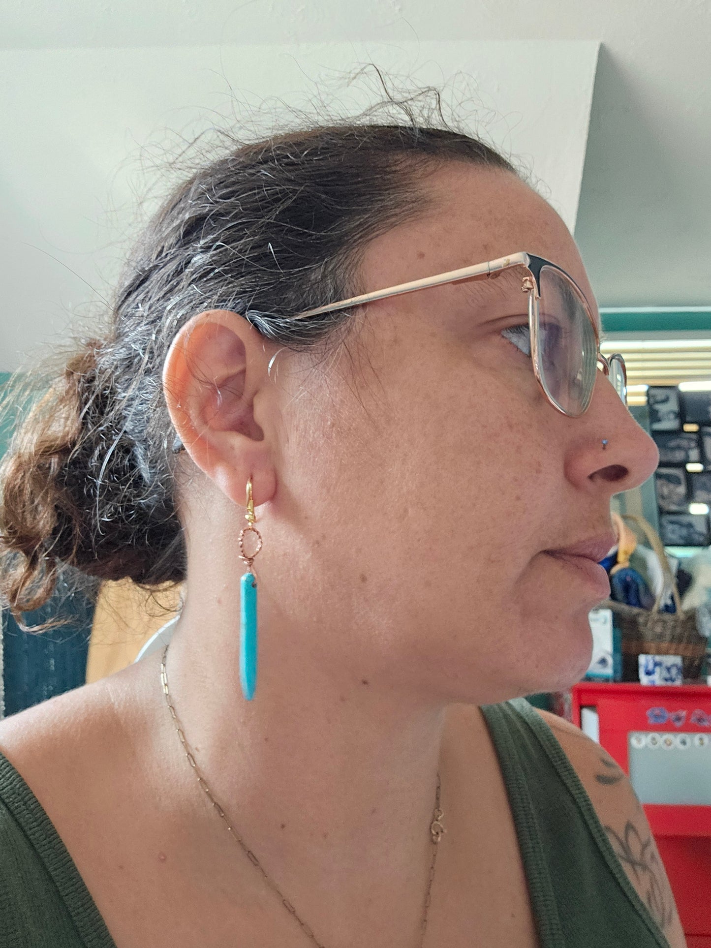 Pilier de turquoise