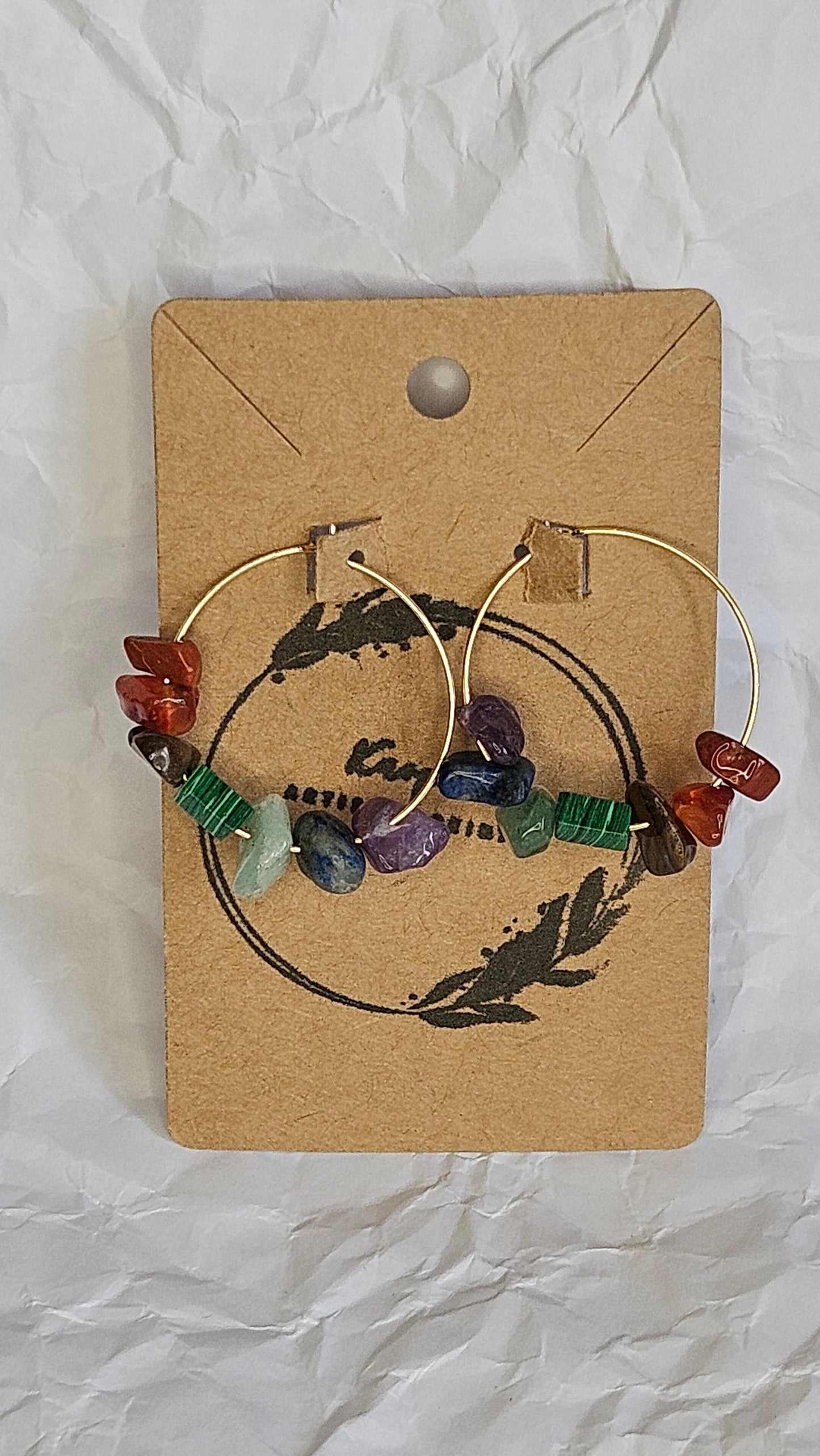 anneaux d'or chakra