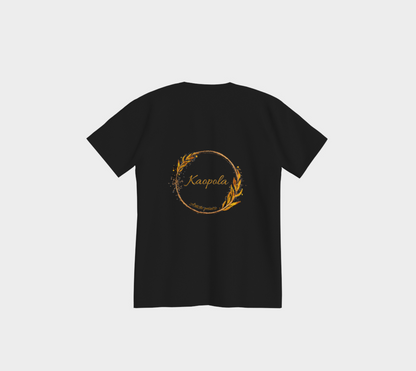 T-Shirt Noir Bulle de sérénité