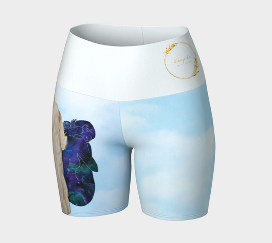 Short yoga Ange céleste